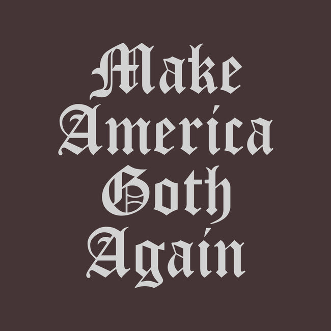 Make America Goth Again-none non-removable cover w insert throw pillow-Thiago Correa