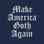 Make America Goth Again-none memory foam bath mat-Thiago Correa