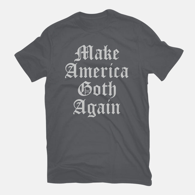 Make America Goth Again-womens basic tee-Thiago Correa