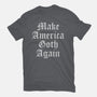 Make America Goth Again-womens basic tee-Thiago Correa