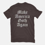 Make America Goth Again-womens fitted tee-Thiago Correa