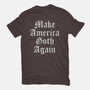 Make America Goth Again-womens basic tee-Thiago Correa