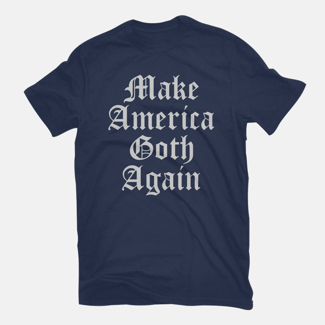 Make America Goth Again-womens fitted tee-Thiago Correa