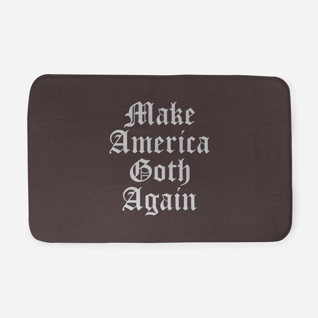 Make America Goth Again-none memory foam bath mat-Thiago Correa