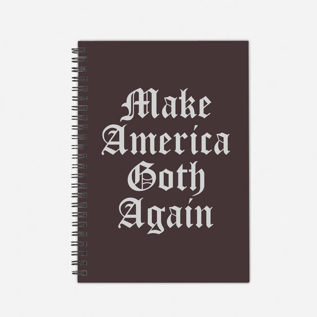 Make America Goth Again-none dot grid notebook-Thiago Correa