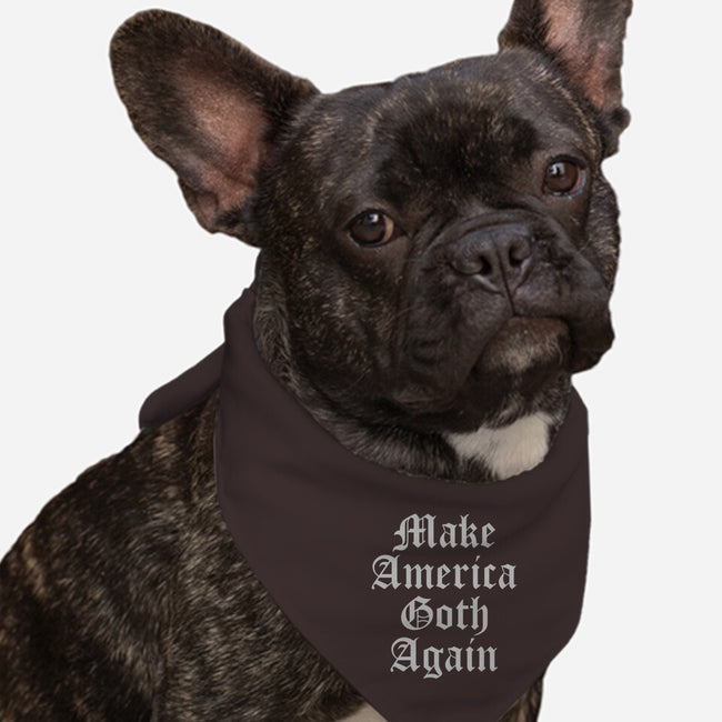 Make America Goth Again-dog bandana pet collar-Thiago Correa