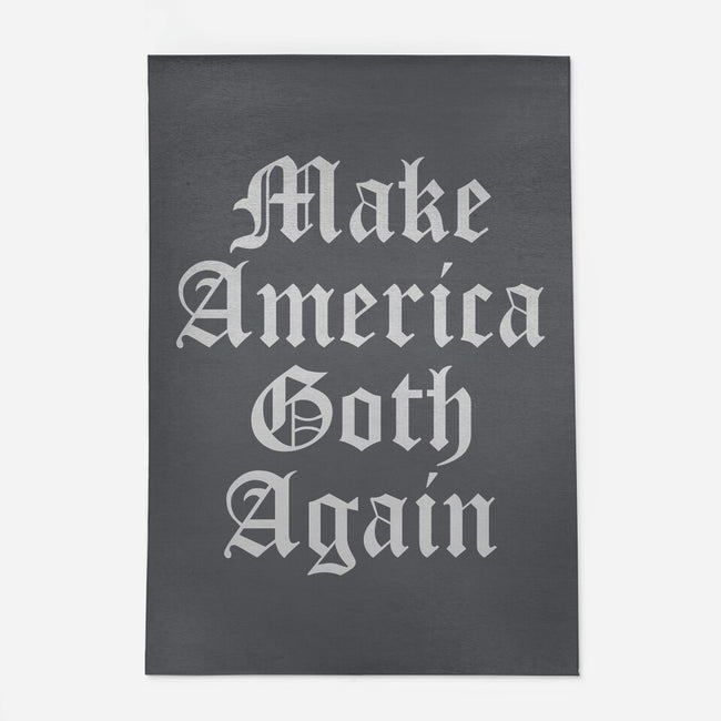 Make America Goth Again-none outdoor rug-Thiago Correa