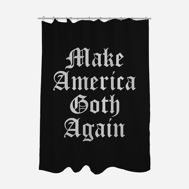 Make America Goth Again-none polyester shower curtain-Thiago Correa