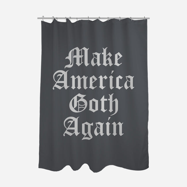 Make America Goth Again-none polyester shower curtain-Thiago Correa