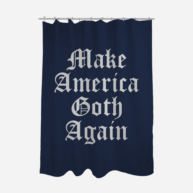 Make America Goth Again-none polyester shower curtain-Thiago Correa
