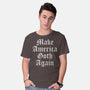 Make America Goth Again-mens basic tee-Thiago Correa