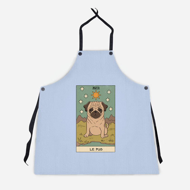 Le Pug-unisex kitchen apron-Thiago Correa