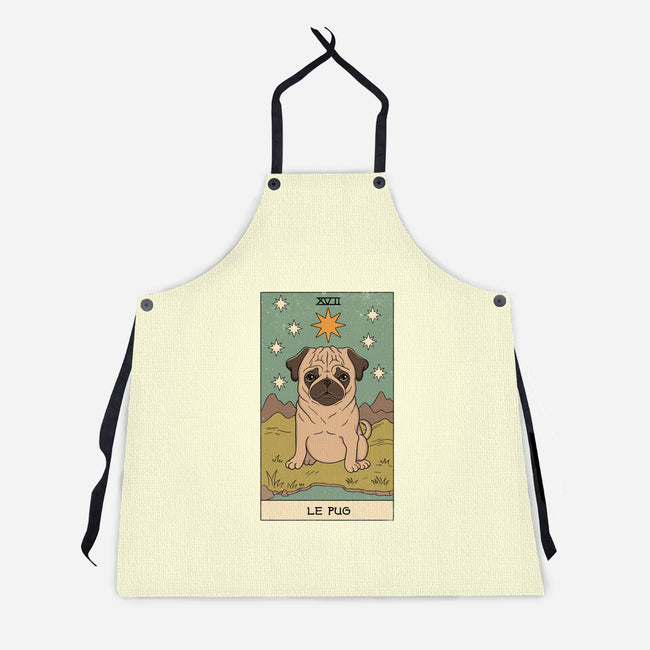 Le Pug-unisex kitchen apron-Thiago Correa