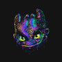 Colorful Midnight-none removable cover w insert throw pillow-glitchygorilla