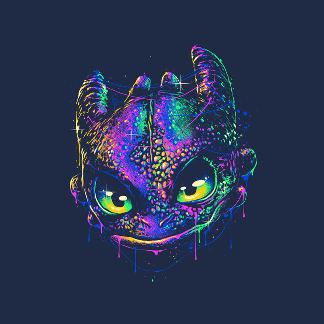 Colorful Midnight-none drawstring bag-glitchygorilla