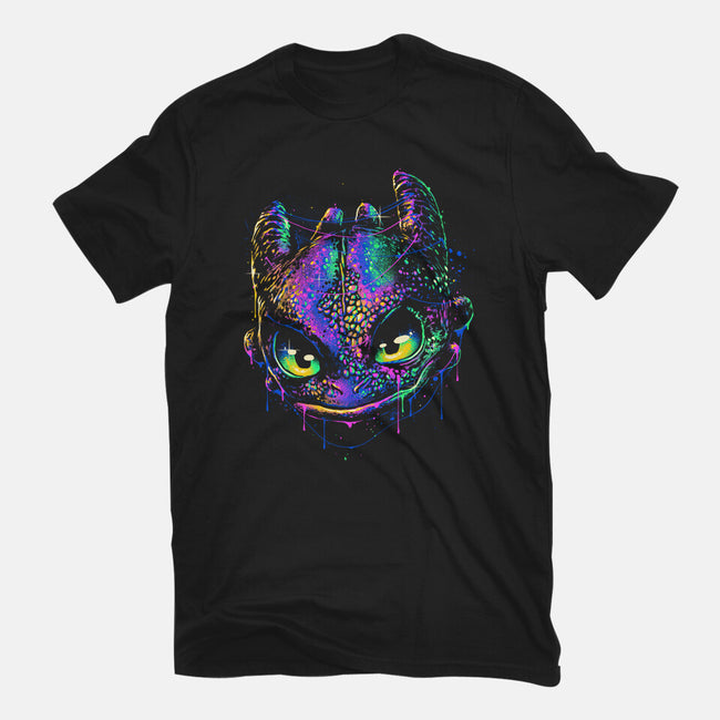 Colorful Midnight-unisex basic tee-glitchygorilla