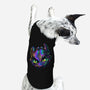 Colorful Midnight-dog basic pet tank-glitchygorilla