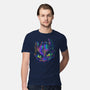 Colorful Midnight-mens premium tee-glitchygorilla