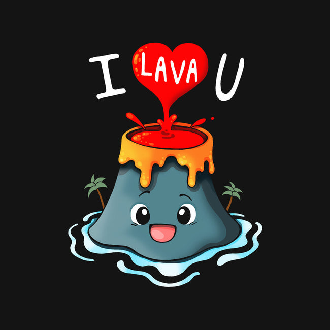 I Lava You-none fleece blanket-Vallina84