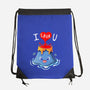 I Lava You-none drawstring bag-Vallina84