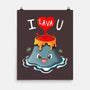 I Lava You-none matte poster-Vallina84