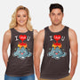 I Lava You-unisex basic tank-Vallina84