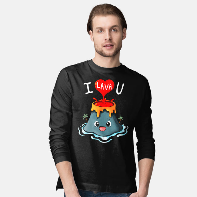 I Lava You-mens long sleeved tee-Vallina84