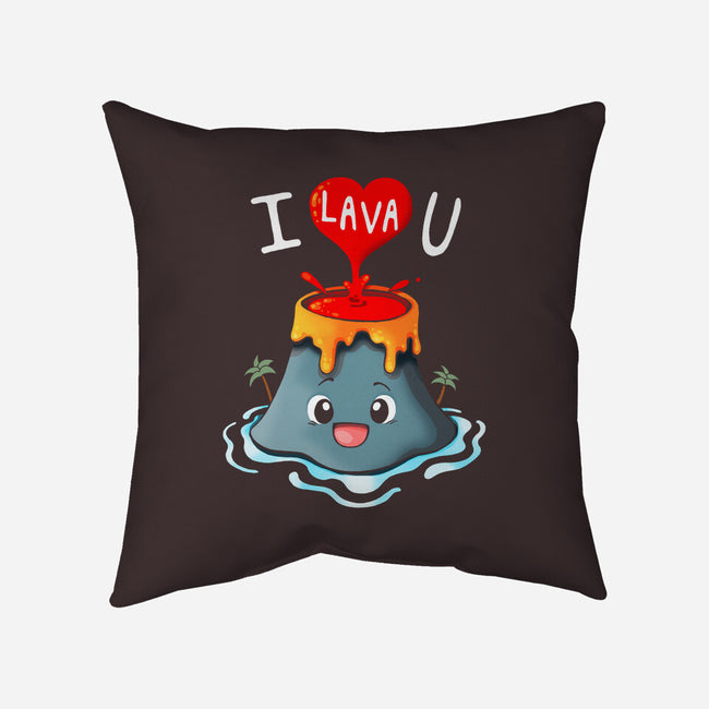 I Lava You-none non-removable cover w insert throw pillow-Vallina84