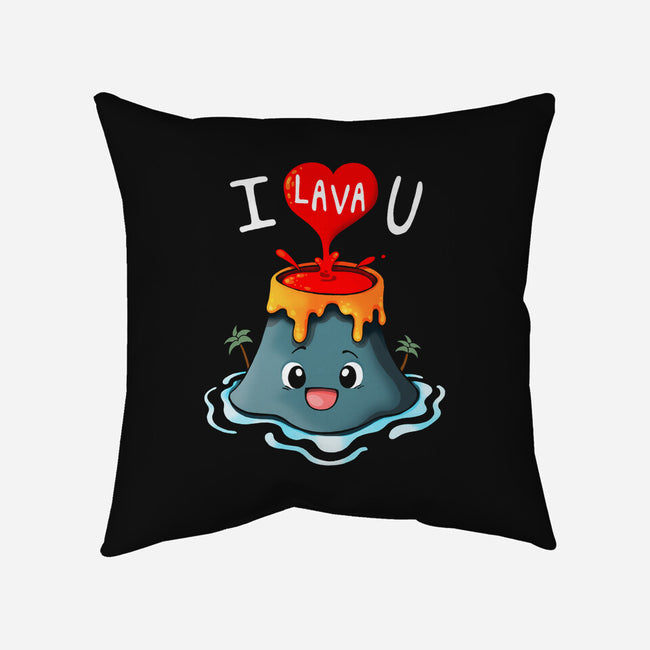 I Lava You-none removable cover w insert throw pillow-Vallina84