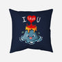 I Lava You-none removable cover w insert throw pillow-Vallina84