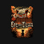 Cat on Titan-mens premium tee-pujartwork