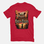 Cat on Titan-mens premium tee-pujartwork