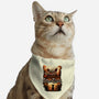 Cat on Titan-cat adjustable pet collar-pujartwork