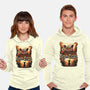 Cat on Titan-unisex pullover sweatshirt-pujartwork