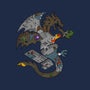 Dungeons in Dragons-womens v-neck tee-Paul Simic