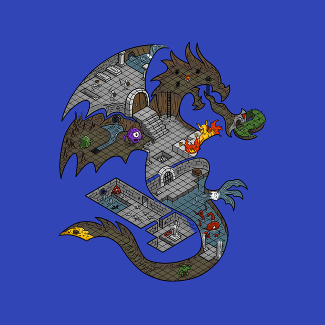 Dungeons in Dragons-unisex basic tee-Paul Simic