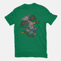 Dungeons in Dragons-womens basic tee-Paul Simic