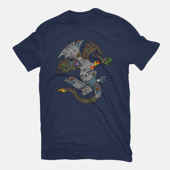 Dungeons in Dragons-youth basic tee-Paul Simic