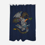 Dungeons in Dragons-none polyester shower curtain-Paul Simic