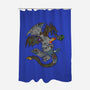 Dungeons in Dragons-none polyester shower curtain-Paul Simic