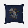Dungeons in Dragons-none removable cover w insert throw pillow-Paul Simic