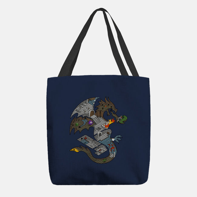 Dungeons in Dragons-none basic tote-Paul Simic