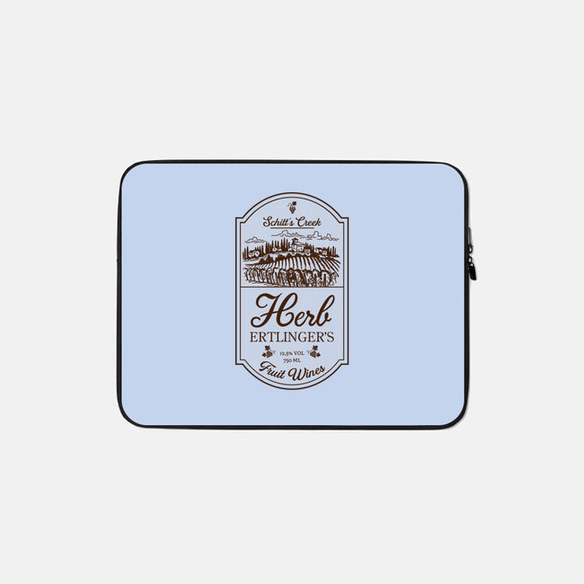 Herb's Fruit Wines-none zippered laptop sleeve-CoD Designs