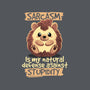 Sarcastic Hedgehog-none glossy sticker-NemiMakeit