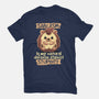 Sarcastic Hedgehog-womens fitted tee-NemiMakeit