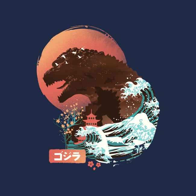 Kaiju Edo-womens v-neck tee-dandingeroz
