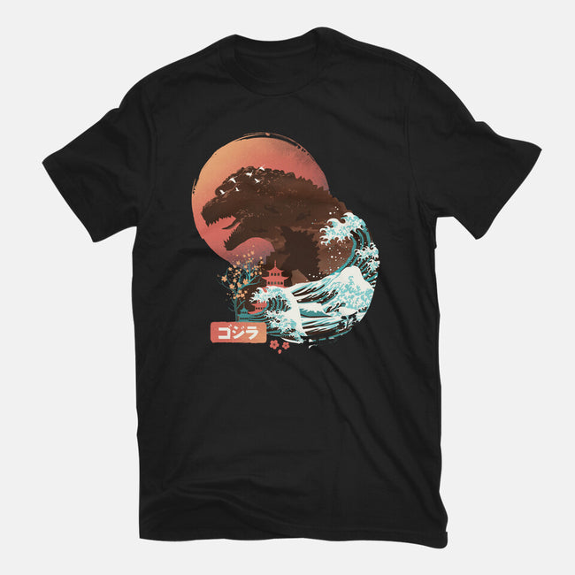 Kaiju Edo-womens basic tee-dandingeroz