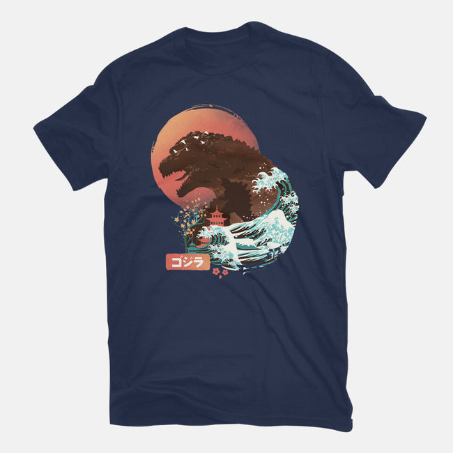 Kaiju Edo-womens fitted tee-dandingeroz