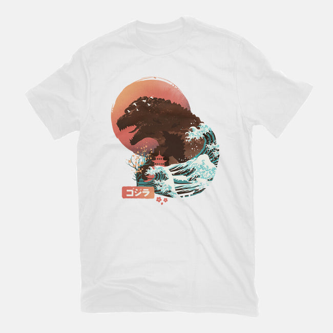 Kaiju Edo-womens fitted tee-dandingeroz