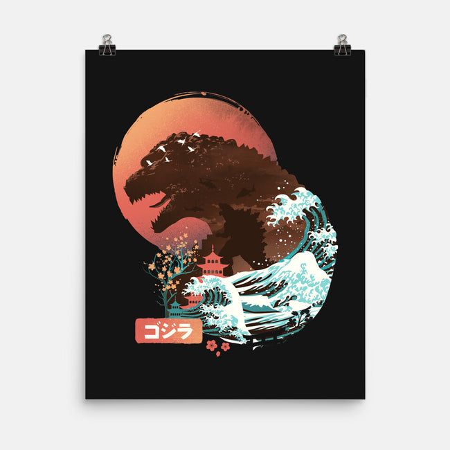 Kaiju Edo-none matte poster-dandingeroz